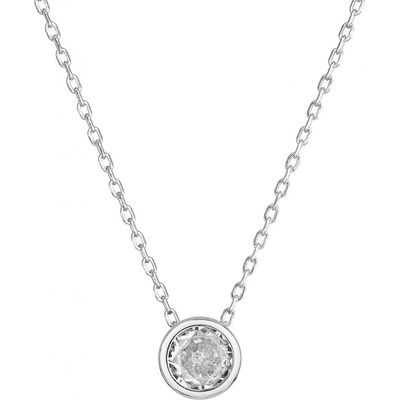 Pavona Stříbrný s čirým zirkonem 12052.1 crystal