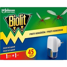 BIOLIT elektrický proti komárům 45 nocí 27 ml