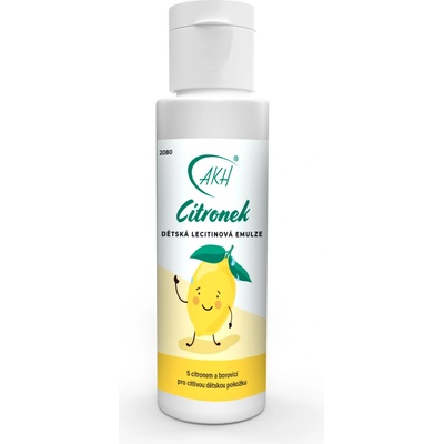 AKH Dětská lecitinová emulze CITRONEK s osvěžujícím účinkem 100 ml – Hledejceny.cz
