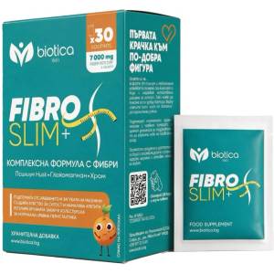 Biotica Fibro Slim+ [30 Пакета] Портокал
