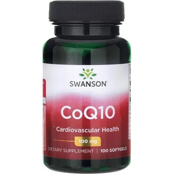 Swanson CoQ10, 100 mg, 100 меки капсули, Swanson (SWU561)