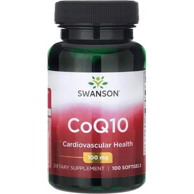 Swanson CoQ10, 100 mg, 100 меки капсули, Swanson (SWU561)