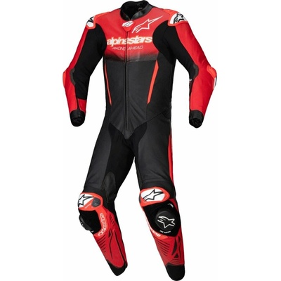 Jednodílná kombinéza Alpinestars GP-R7 TECH-AIR černá/červená