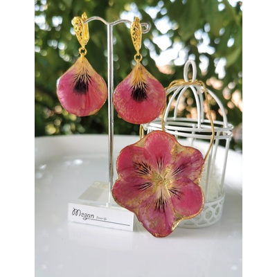 Meganflo Цикламено розова Налба комплект