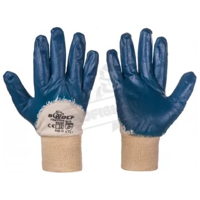 B-Wolf Работни ръкавици ocean | Синьо, 610100 (610100)