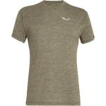 Salewa Мъжка спортна тениска Salewa Puez Melange Dry S/S Tee T-shirt - Dark Olive Melange - размер 56 (EU) (016-3030-1416)