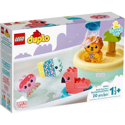 LEGO® DUPLO® 10966 Legrace ve vaně: Plovoucí ostrov se zvířátky