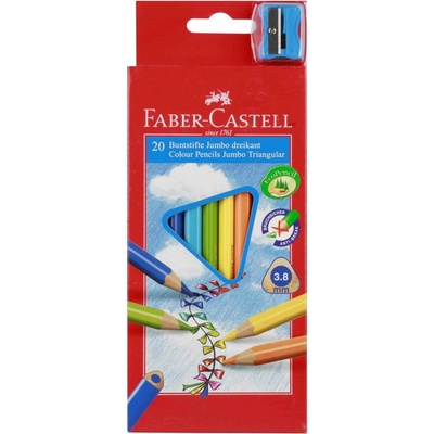 Faber-Castell 116520 Junior Triangular 20ks