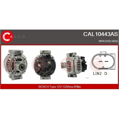 Generátor CASCO CAL10443AS