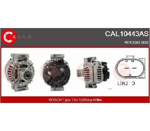 Generátor CASCO CAL10443AS