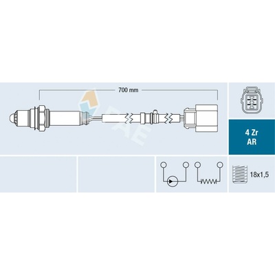 Lambda sonda FAE 75609