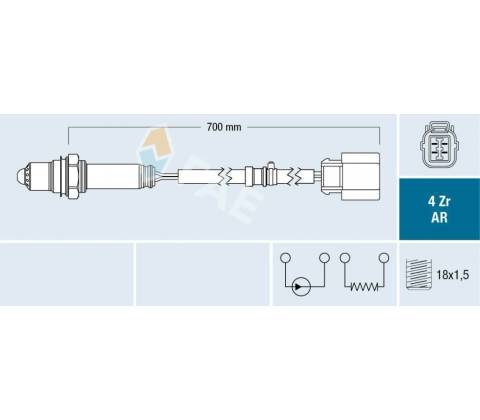 Lambda sonda FAE 75609