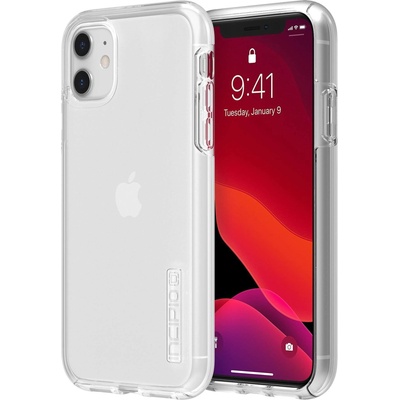 Incipio DualPro Case - удароустойчив хибриден кейс за iPhone 11 (прозрачен)