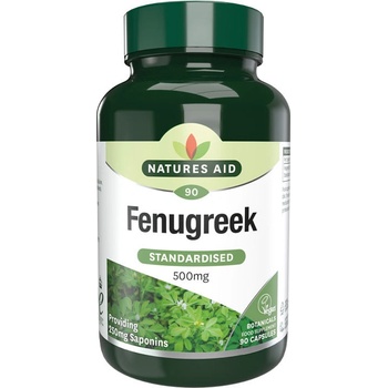 Natures Aid Pískavice řecké seno 500 mg 90 kapslí