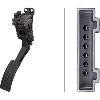 Snímač, poloha pedálu HELLA 6PV 010 946-351