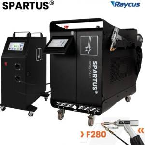 SPARTUS Лазерна заваръчна машина SPARTUS Easy 2000 с двойно подаващо устройство за тел (LASER-EASY2000-PAK2A) Заваръчен апарат