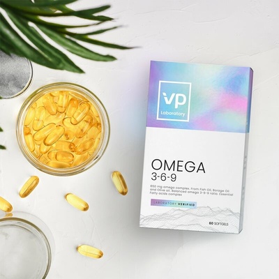 VPLab Omega 3-6-9 měkké tobolky pro správnou funkci srdce 136 g