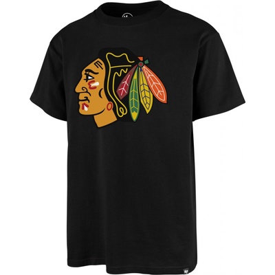 47 Brand tričko Chicago Blackhawks Imprint Echo Tee