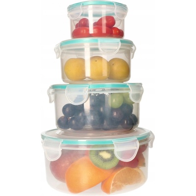 MagicHome Dóza Lunchbox MB07 okrúhla Clip 4 ks 400 800 1500 2300 ml