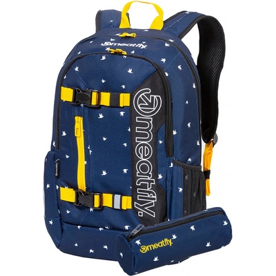 Meatfly Basejumper 6 k birds dark navy 22 l