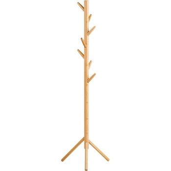 House Nordic Бамбукова стойка за връхни дрехи в естествен цвят ø 50x163 cm Wanaka - House Nordic (3604010)