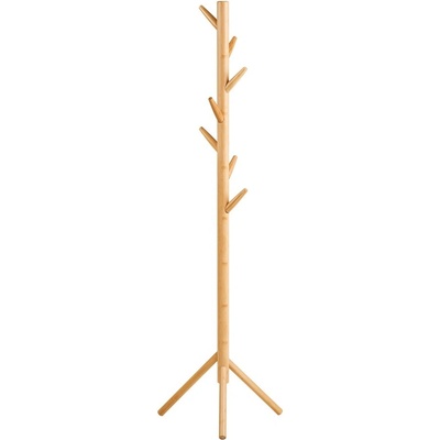 House Nordic Бамбукова стойка за връхни дрехи в естествен цвят ø 50x163 cm Wanaka - House Nordic (3604010)