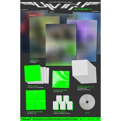 NCT 127 - The 7th Album 'Blingy' CD