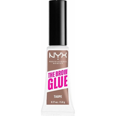 NYX Professional Makeup The Brow Glue lepidlo na obočie taupe 5 g