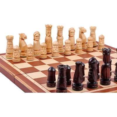 RUČNĚ VYŘEZÁVANÉ HRADNÍ ŠACHY - EXKLUZIVNĚ Sunrise Chess & Games