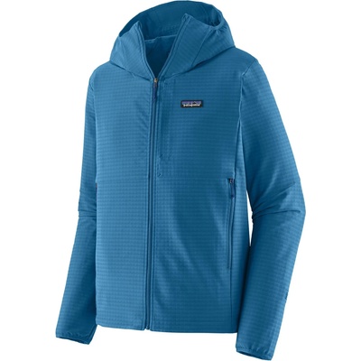 Patagonia Мъжко софтшел яке Patagonia R1 Techface Hoody Softshell jacket - Aquatic Blue (003-3568-0112)