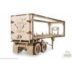 UGears 3D пъзел Ugears Ремарке за камион Heavy Boy Vm-03, механичен, 138 части, подарък за мъж