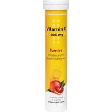 Pharmacentrum Vitamin C 1000 mg červený pomeranč 20 šumivých tablet