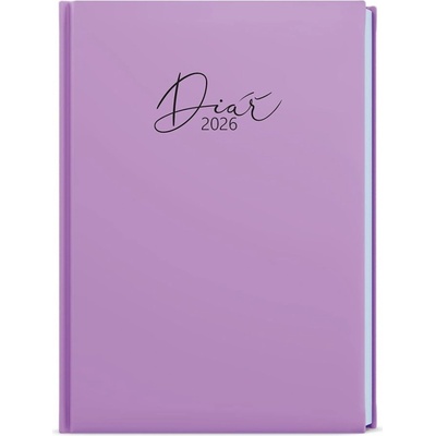 Prokop Lamino Pastel B6 Týdenní 2026 fialová – Zbozi.Blesk.cz