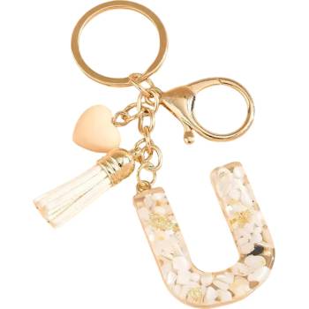 HARAHU Ключодържател Азбука - u / Бяла kp37817 (37817)