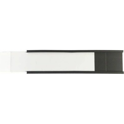 Držák etiket na regály, magnetický, 25 x 80 mm