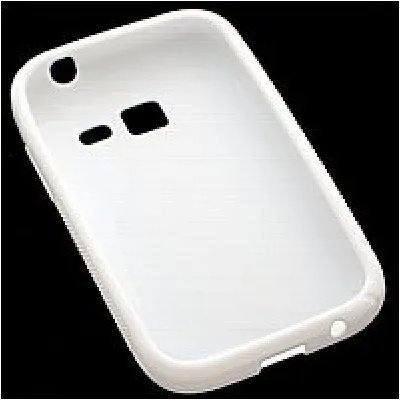 Samsung Силиконов калъф за Samsung S6802 Galaxy Ace Duos бял