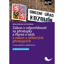 Zákon o odpovědnosti za přestupky a řízení o nich a zákon o některých přestupcíc - Kučerová Helena;Horzinková Eva, Vázaná