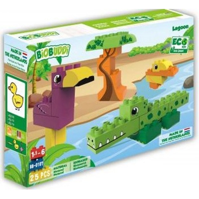 BiOBUDDi Wildlife Lagoon zvířátka 25 ks