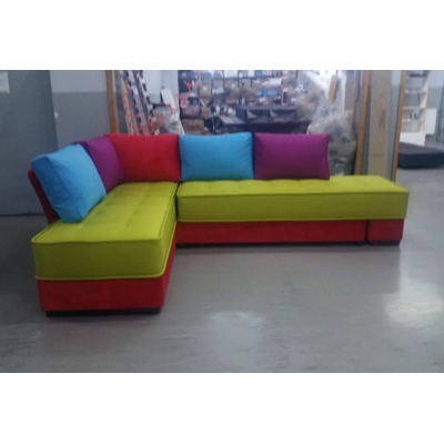 Kambo Ъглов Диван Емоция, светлокафяво, Makalu