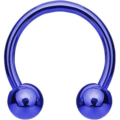 S4U Piercing podkova modrá (1,6 x 10 mm) PV1001B-161044
