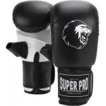 SUPER PRO Уредни Боксови Ръкавици Super Pro Victor Black/White - L
