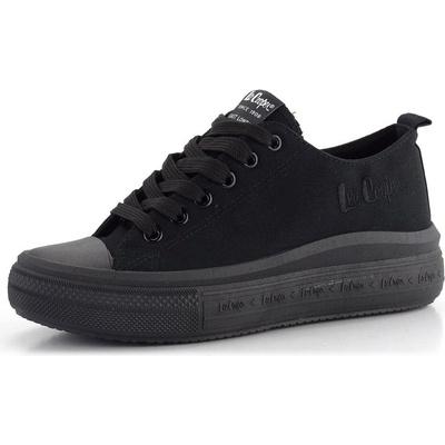 Lee Cooper černé šněrovací tenisky LCW-23-44-1624LB