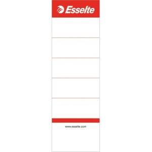 Esselte Заместващ етикет за папки, двустранен, 50x158 mm, ESSELTE, бял 810801 (810801)