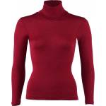 Engel Дамско копринено термобельо Engel Women's Long-Sleeved Roll Neck Silk base layer - Mallow - размер 38/40 (EU) (114-1947-0213)