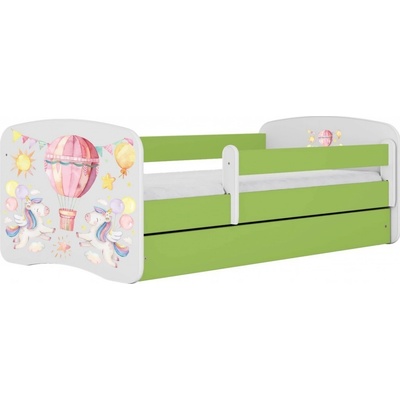 Kocot kids Babydreams balón zelená bez šuplíků bez matrace