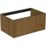 Ideal Standard Atelier Conca стенен долен шкаф, цвят тъмен орех, 1 чекмедже, 80 см (T3985Y5)