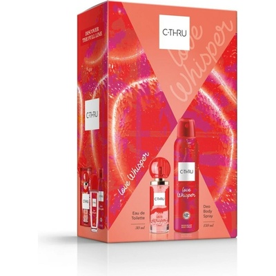 CTHRU ZŚ23 EDT30 + DEO150 Love Whisper EDT 30 ml + deodorant 150 ml