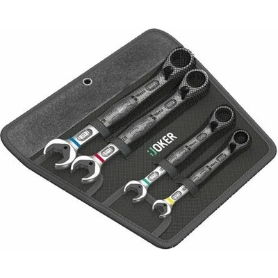 Wera sada otevřených a očko-ráčnových klíčů 10 - 19 mm Joker Switch 020090
