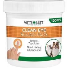 Vet's Best Vet’s Best Clean Eye Round Pads Čistiace obrúsky na oči 100 ks