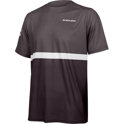 Endura Мъжка фланелка с къс ръкав за колоездене Endura Singletrack Core T-Shirt II Cycling jersey - Black (056-2673-0411)